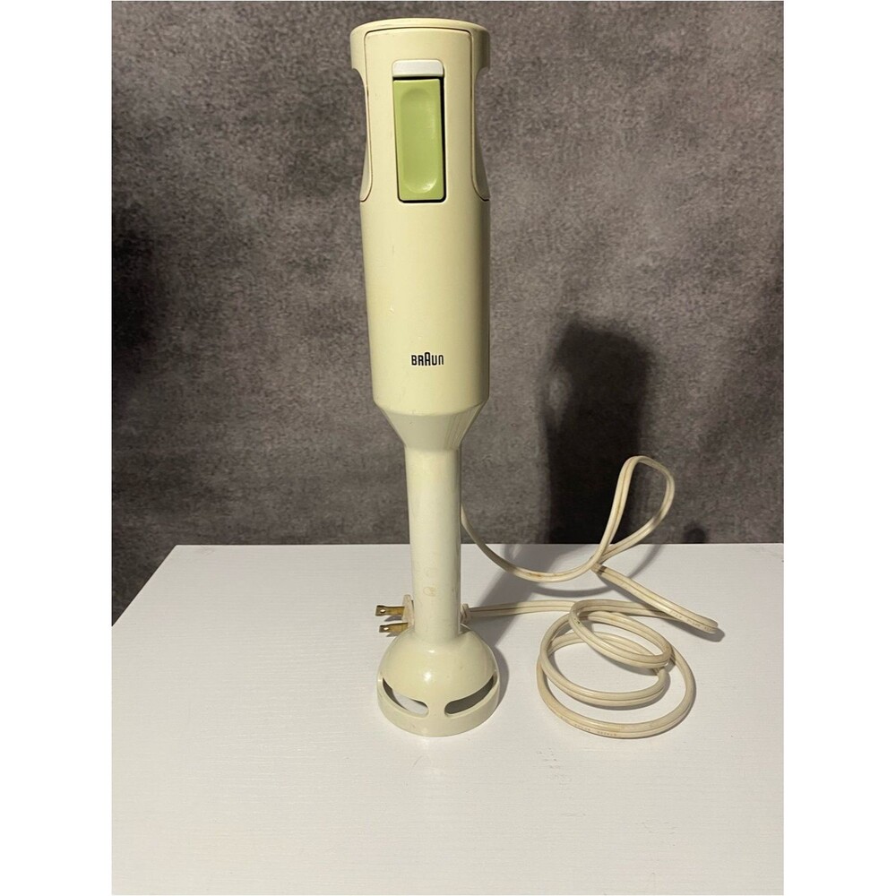 Vintage Braun Hand Blender Immersion Stick Multiquick White Type 4169 160W